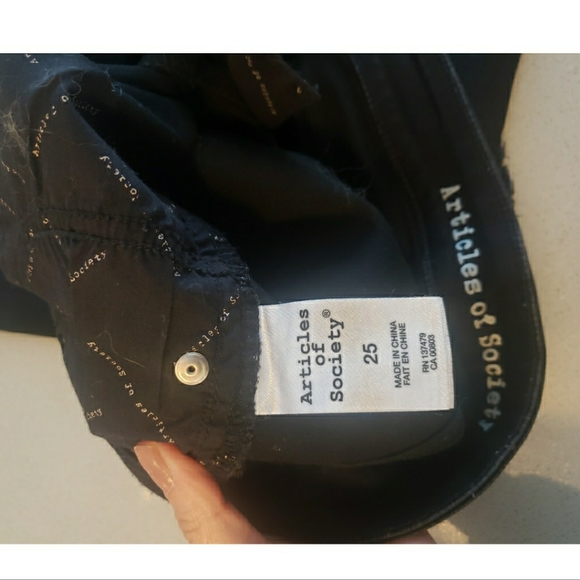 Skinny Black Jeans Ripped - Picture 4 of 6